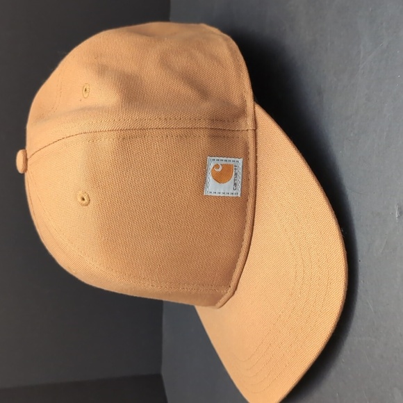 Carhartt Men's Flat Brim Ashland Cap 100% Firm Hand Cotton Duck Cap. - Picture 1 of 6